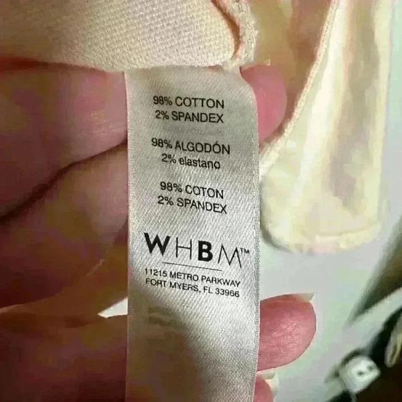 White House Black Market Lightweight‎ Denim Jacket Peach Sz 6 - Picture 10 of 10